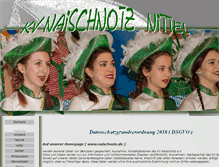 Tablet Screenshot of naischnotz.de